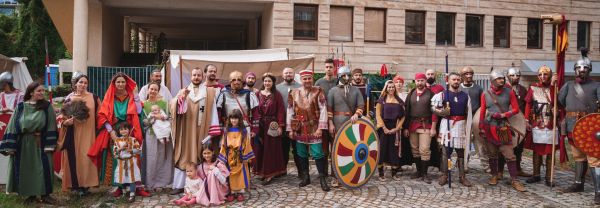 Legio XIII Comitatensis - Tertiodecimani with Thracian citizens (Mos Maiorum Ulpiae Serdicae).jpg