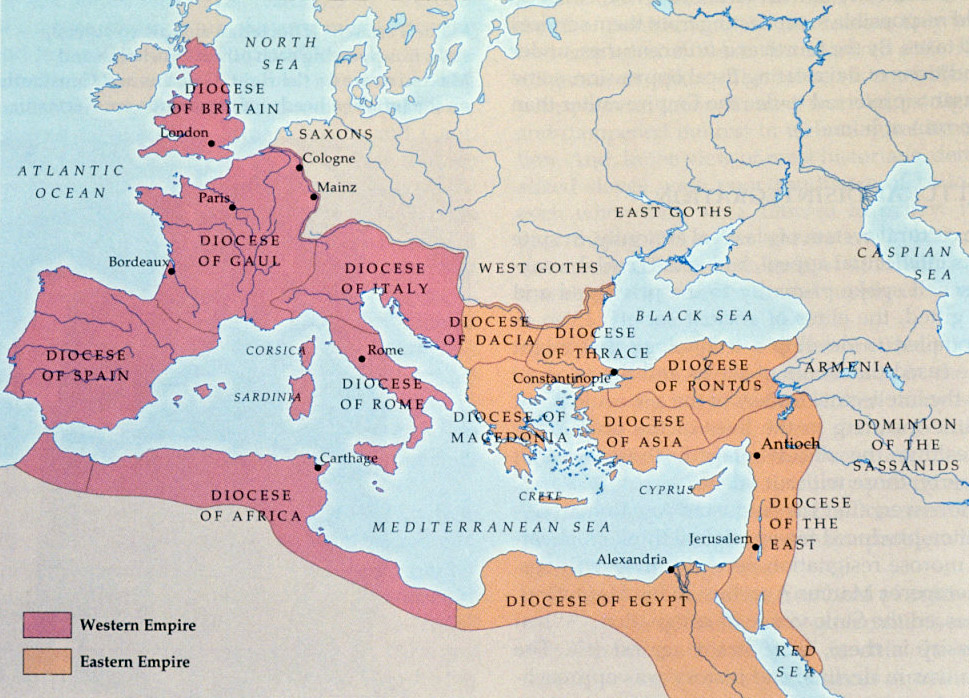 Map Roman Empire