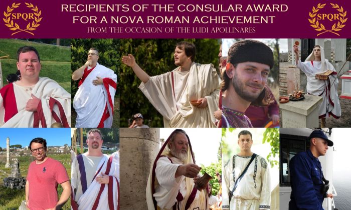 Recipients of the Consular Awards on the Ludi Apollinares SMALL.jpg